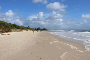 Beach in Byron Bay in Australia.