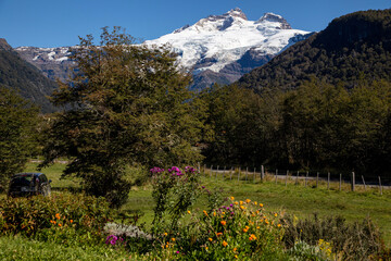 spring in the mountains