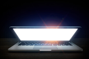 Technology and innovation concept . Mixed media