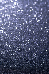 Abstract blue background with sparkles. Shining texture.