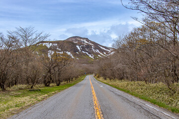 Road to Mt. Nasu