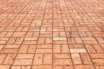 Old Brick floor abstract background