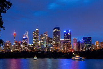 Obraz na płótnie Canvas Sydney Financial District