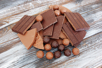 close up image of chocolate