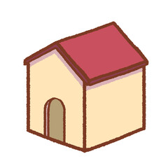 シンプルなお家
