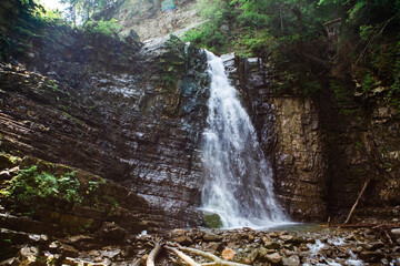 view of the waterfall