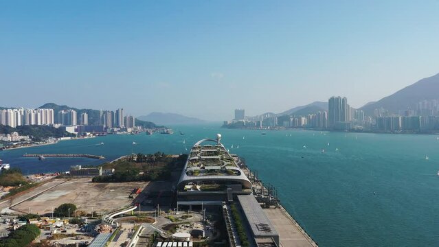 development of Kai Tak Airport, Kowloon city, Hong Kong