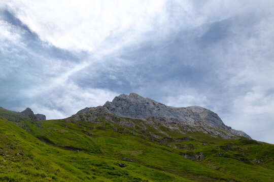 Il Gran Sasso Visto Da Prati Di Tivo