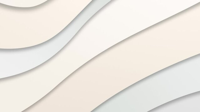 Stylish animated background in monotone colors. Seamless shape animation.
