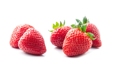 Sweet strawberry closeup