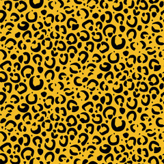 Graphic contour silhouette of the skin of a wild animal in africa pattern. Print for fabric, textile, wallpaper, covers, packaging, paper