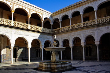Naklejka premium Casa de Pilato, Sevilla, Spain, Andalusia