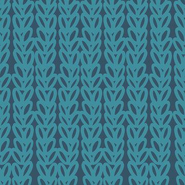 Seamless pattern, crochet and knitting, can be used for textile printing, fabric, wallpaper, digital paper, backround, in scrapbooking projects, handmade