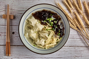 Shanghai Style Seaweed Wonton Soup. Wonton soup is one of the most popular dishes in Chinese cuisine.