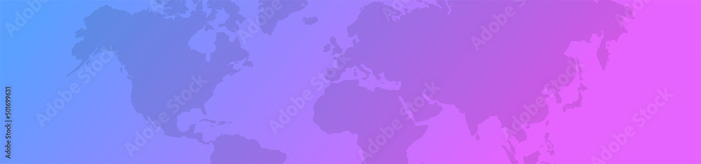 Poster world map background gradient. world map template for your website or store. vector illustration eps