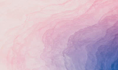 Abstract art pink purple blue pastel gradient paint background with liquid fluid grunge texture.