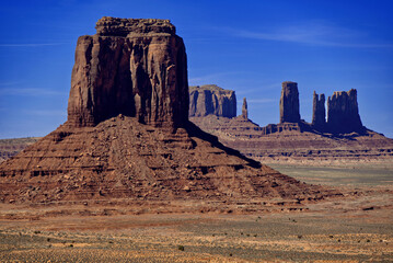 Monument Valley - View from Spearhead Mesa Point