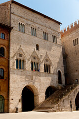 Fototapeta na wymiar Palazzo del Capitano, Todi,Umbria,Italia