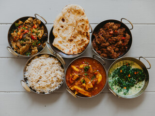 Indian Food spread