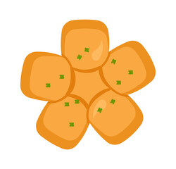 Cake Bakery Icon. Vector illustration