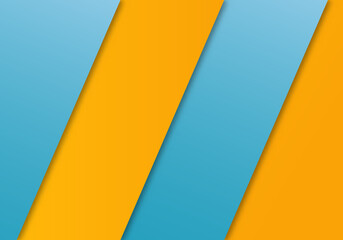 Blue and Yellow Pastel Paper Color for Background Vector