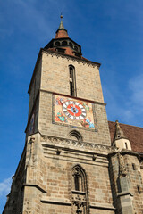 Fototapeta na wymiar The Black Church in Brasov, Romania - Detail view