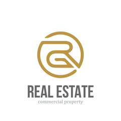 Logo design for real estate investment company RG