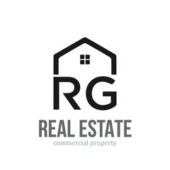 Logo design for real estate investment company RG