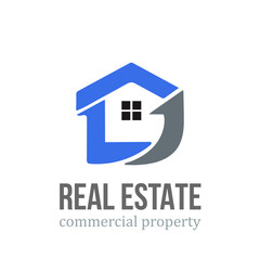 Luxury Real Estate Program logo letter LL