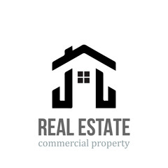 Luxury Real Estate Program logo letter LL