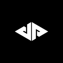 latter D P  monogram logo