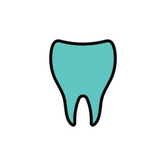 tooth care logo design vector