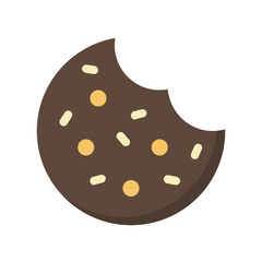 Cookie , Bakery flat icon.