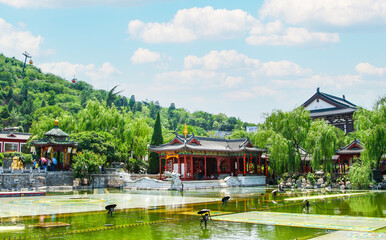 Hua Qing Palace on Lishan Mountain in Xi 'an, China