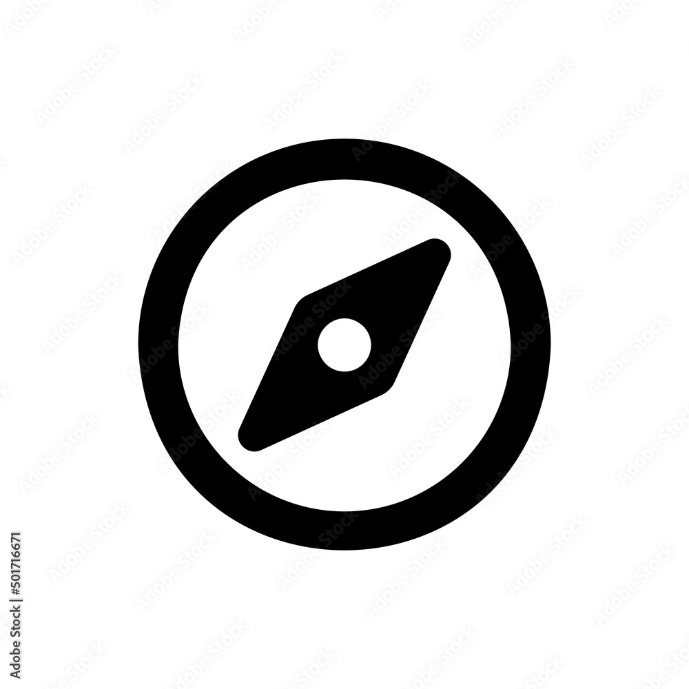 Aufkleber compas vector icon. indicator of the cardinal points symbol. vector illustration eps 10
