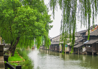 Scenery of Wuzhen, Jiaxing, Zhejiang, China  