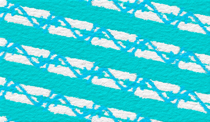 digital paint art of colorful paper-mache style abstract background colorful strips with paper rough texture