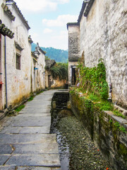 Scenery of Hongcun, Huangshan City, Anhui Province, China   