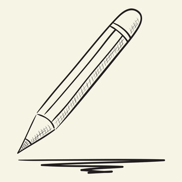 Hand drawn pencil illustration