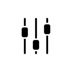 Obraz premium settings new icon simple vector