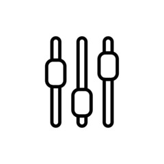 settings new icon simple vector