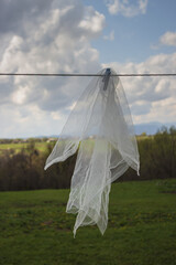 clothes drying on a clothesline © Svyatoslav