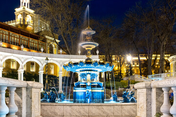 Obraz premium Philharmonic Fountain Park