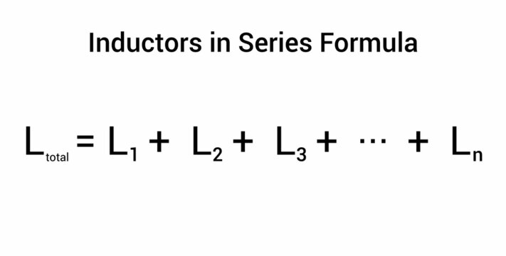 Inductors in series formula in physics