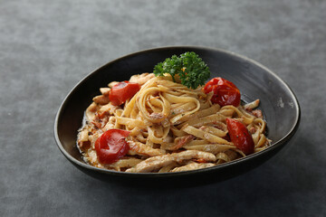 Cajun Chicken linguini pasta 