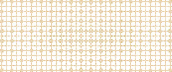 yellow fabric pattern texture - vector textile background for your design