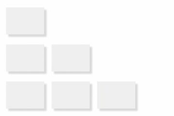 Blank paper illustration for mockup. Flyer or poster. 3D Rendering.