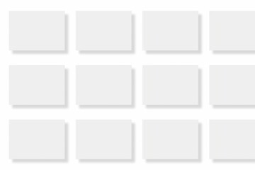 Blank paper illustration for mockup. Flyer or poster. 3D Rendering.