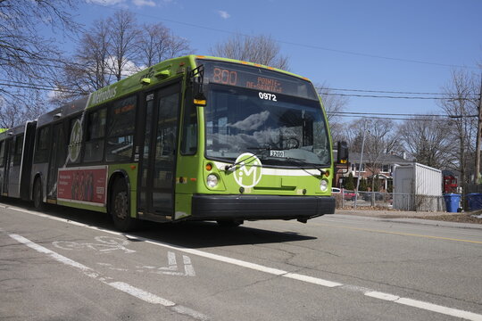 autobus du RTC de la ville de Qu&eacute;bec