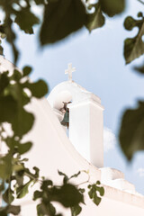 Church in Paros, Lefkes, Greece